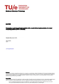 Eindhoven University of Technology MASTER Comparing a Code-Based