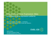 Gene Expression Atlas.Pptx