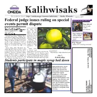 Federal Judge Issues Ruling on Special Events Permit Dispute