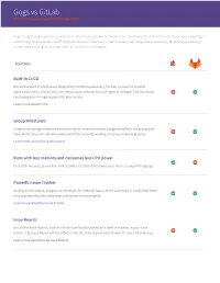 Gogs Vs Gitlab Gitlab Compared to Other Devops Tools