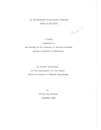 Georgia Institute of Technology in Partial Fulfillment Of