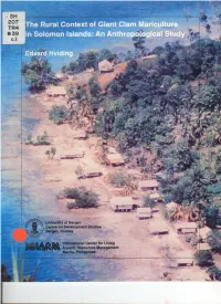 The Rural Context