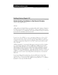 Understanding Ventilation in Hot Humid Climates 2006-10-26 by Joseph Lstiburek