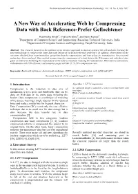 A New Way of Accelerating Web by Compressing Data with Back Reference-Prefer Geflochtener