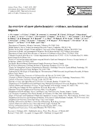 An Overview of Snow Photochemistry: Evidence, Mechanisms and Impacts