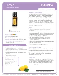 Lemon Essential