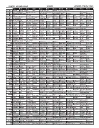 Sunday Morning Grid 12/20/20 Latimes.Com/Tv Times