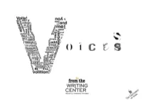 2015 Spring Voices