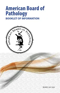 Abpath Booklet of Information