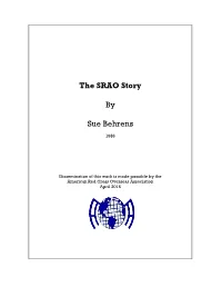 The SRAO Story by Sue Behrens
