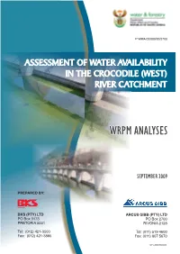 Wrpm Analyses