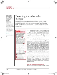 Detecting the Other Reflux Disease
