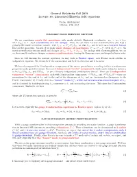 Linearized Einstein Field Equations