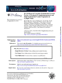 Lymph Nodes High Endothelial Venule Expansion in Factor A