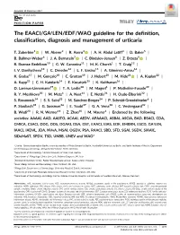 The EAACI/GA²LEN/EDF/WAO Guideline for the Definition, Classification, Diagnosis and Management of Urticaria