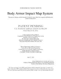 Body Armor Impact Map System
