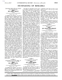 Extensions of Remarks E745 EXTENSIONS of REMARKS