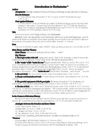 “Introduction to Ecclesiastes” (PDF)