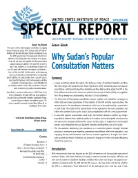 Why Sudan's Popular Consultation Matters