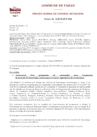 Commune De Vasles ______