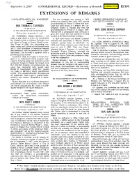 Extensions of Remarks E1795 EXTENSIONS of REMARKS