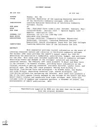 Intercom: Newsletter of the Learning Resources Association of the California Community Colleges, 1996-1997