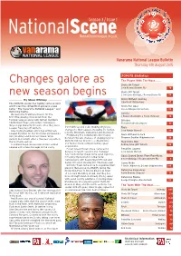 Changes Galore As New Season Begins