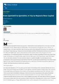 From Qamishli to Qamishlo: a Trip to Rojava's New Capital