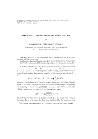 HARMONIC and BIHARMONIC MAPS at IASI Nowadays, the Theory of Harmonic Maps Between Riemannian Manifolds Is a Very Important Fiel