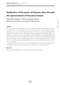 Idealization of the Power of Hispanic Elites Through the Representation of Hercules Mosaics
