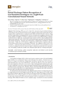Partial Discharge Pattern Recognition of Gas-Insulated Switchgear Via a Light-Scale Convolutional Neural Network