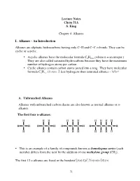 Chem 51A Chapter 4 2014
