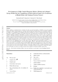 Development of a Fully-Coupled Harmonic Balance Method and A