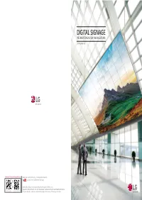 Digital Signage Information Display and Solutions