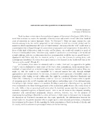 Metafiction and History in Cervante's DON QUIJOTE