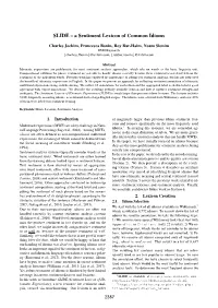 SLIDE – a Sentiment Lexicon of Common Idioms