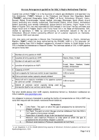 Access Arrangement Guideline for GGL's Hazira Ankleshwar Pipeline