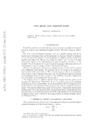 Arxiv:1401.7598V1 [Math.NT]