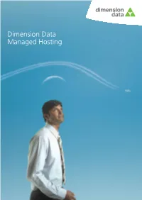 Dimension Data Managed Hosting Dimension Data Managed Hosting