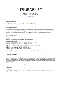 Truecrypt User Guide