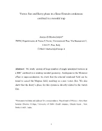 Vortex Flux and Berry Phase in a Bose-Einstein Condensate Confined in a Toroidal Trap