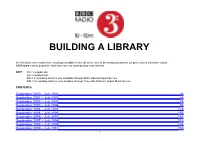 Building a Library