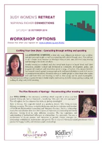 Crafting Your Own Story - Connecting Through Writing and Speaking