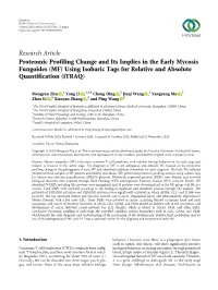 MF) Using Isobaric Tags for Relative and Absolute Quantification (Itraq