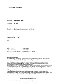 Tschumi Builds