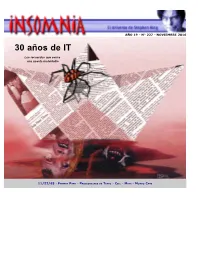 Acceder a INSOMNIA Nº