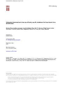 Automated Download and Clean-Up of Family Specific Databases for Kmer-Based Virus Identification