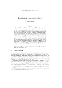 Intuitionistic Computability Logic∗
