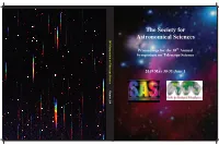 SAS-2019 the Symposium on Telescope Science