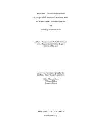 Vegetation Community Responses to Juniper Slash/Burn and Broadcast Burn
